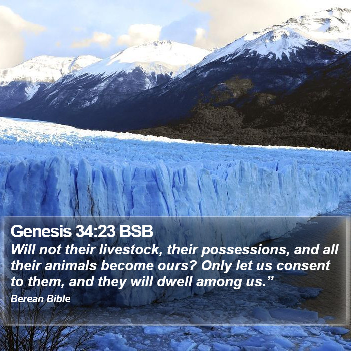 Genesis 34:23 BSB Bible Study