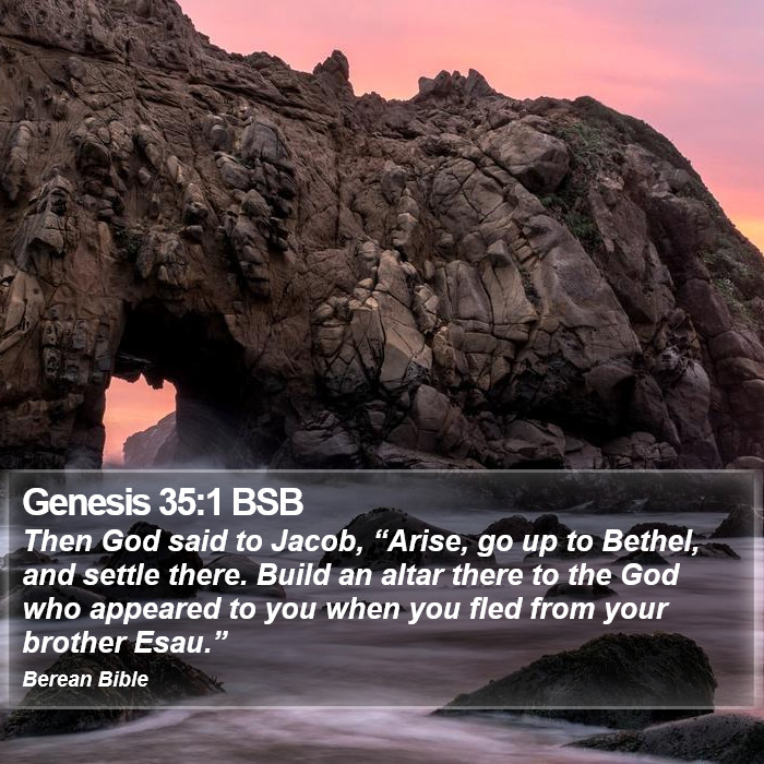 Genesis 35:1 BSB Bible Study