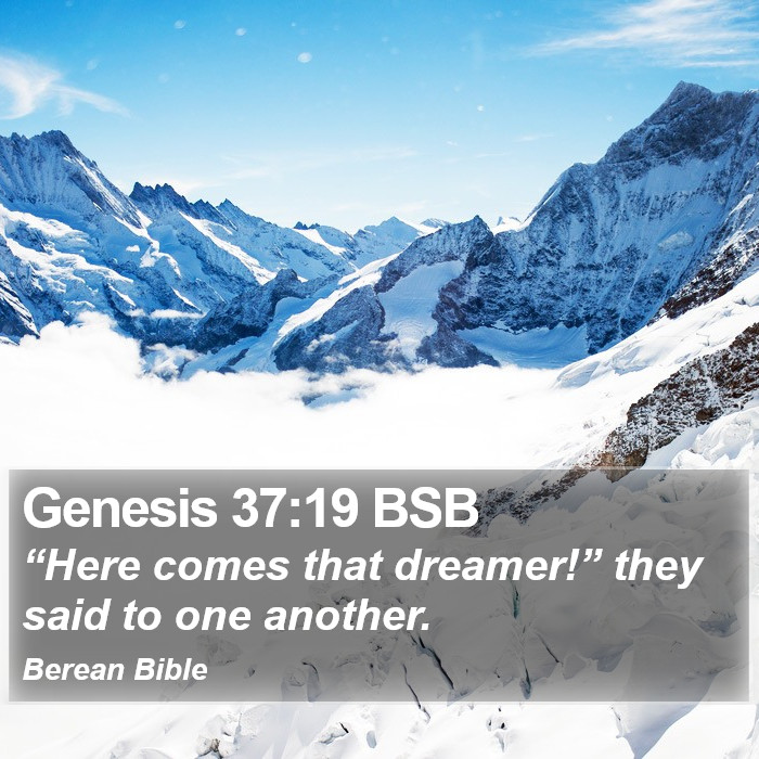 Genesis 37:19 BSB Bible Study