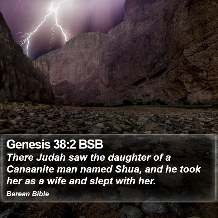 Genesis 38:2 BSB Bible Study