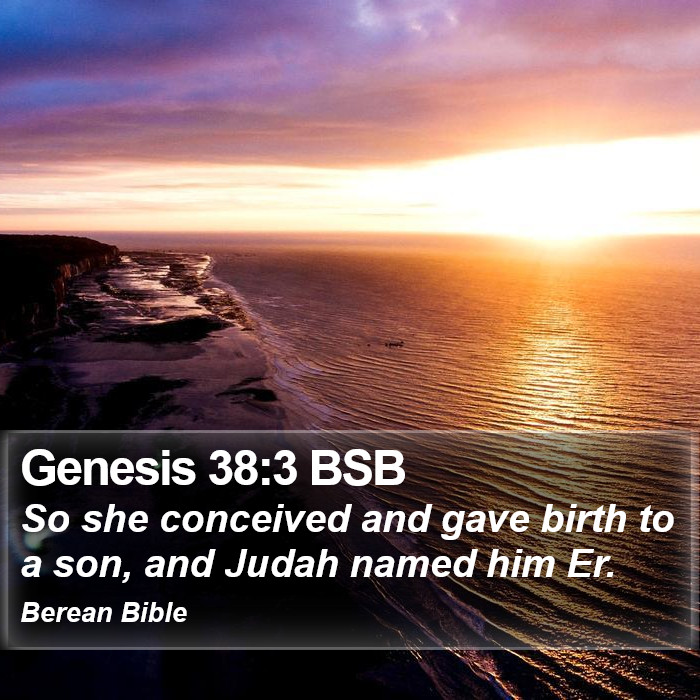 Genesis 38:3 BSB Bible Study