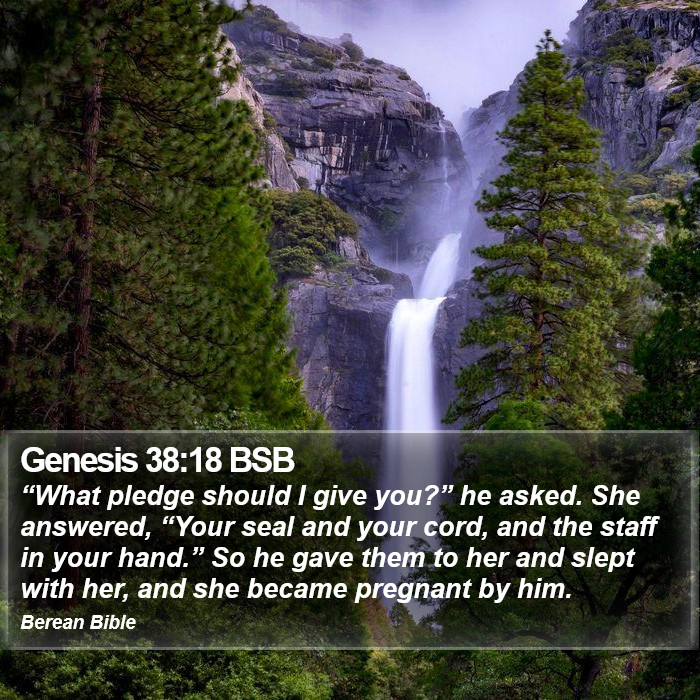 Genesis 38:18 BSB Bible Study