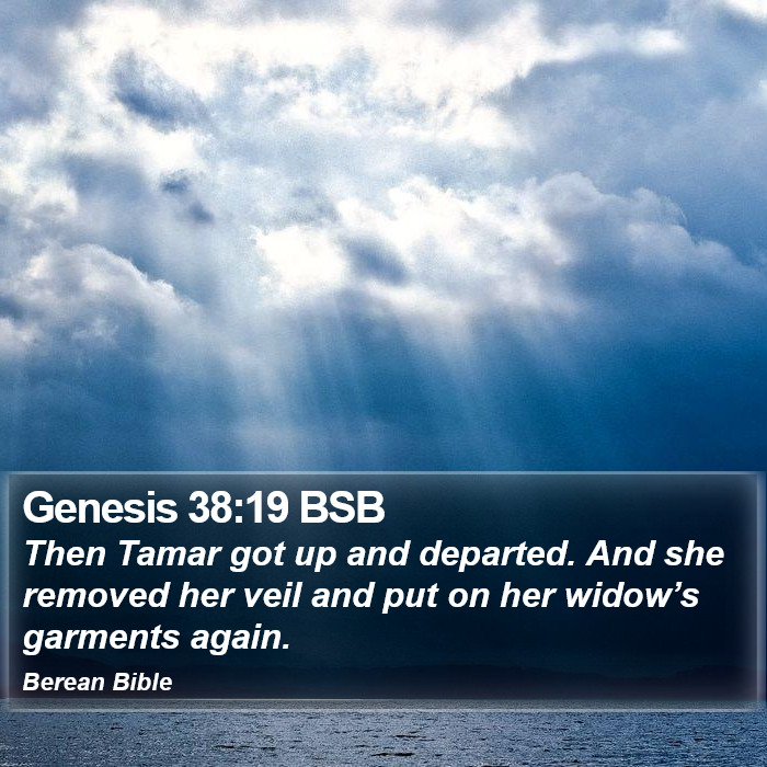 Genesis 38:19 BSB Bible Study