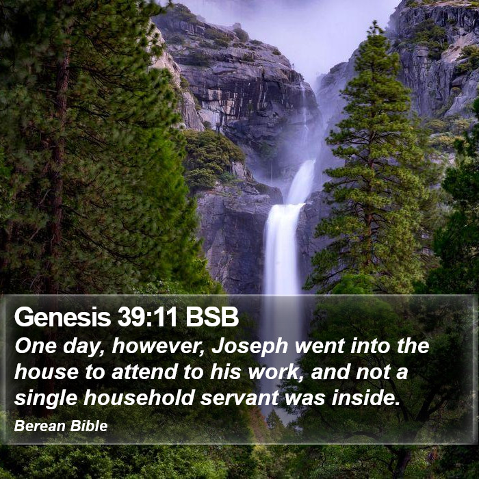 Genesis 39:11 BSB Bible Study