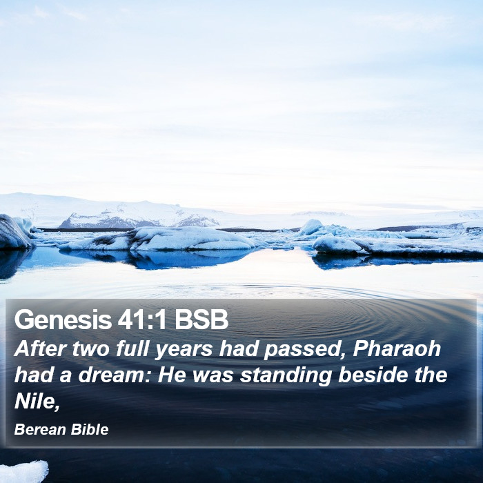 Genesis 41:1 BSB Bible Study