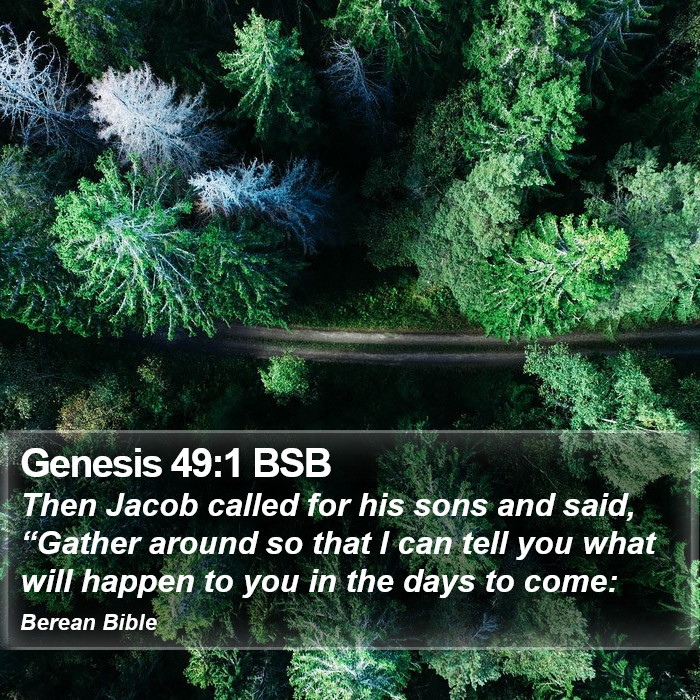 Genesis 49:1 BSB Bible Study