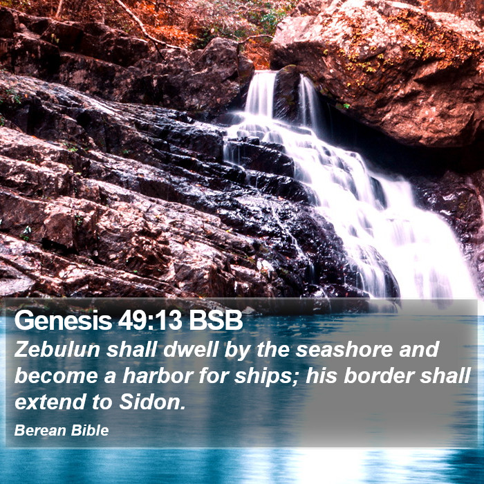 Genesis 49:13 BSB Bible Study