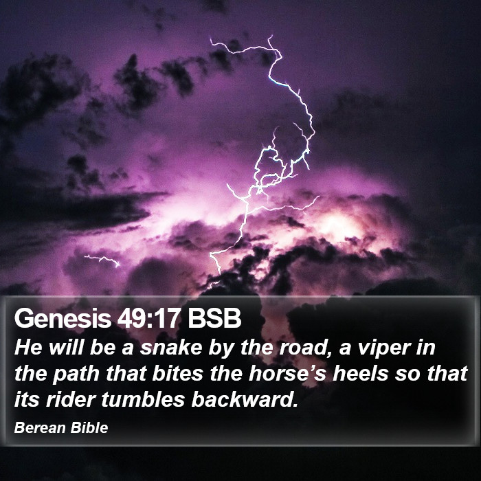 Genesis 49:17 BSB Bible Study