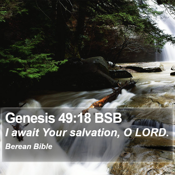 Genesis 49:18 BSB Bible Study