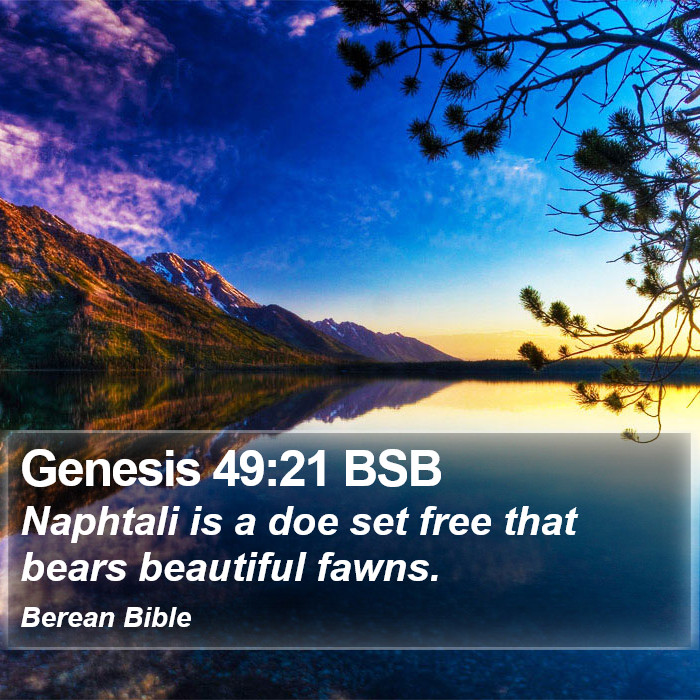 Genesis 49:21 BSB Bible Study