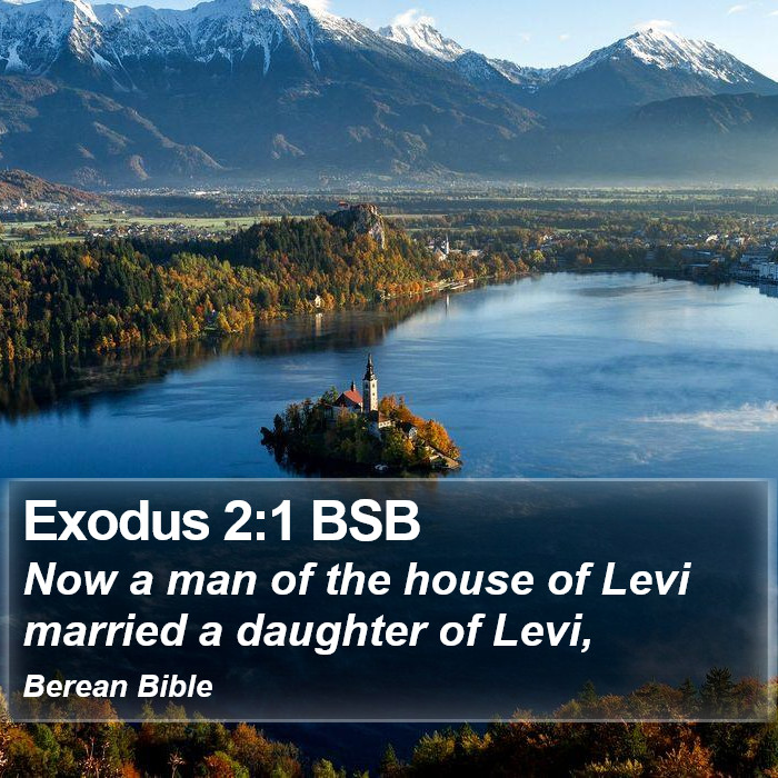 Exodus 2:1 BSB Bible Study