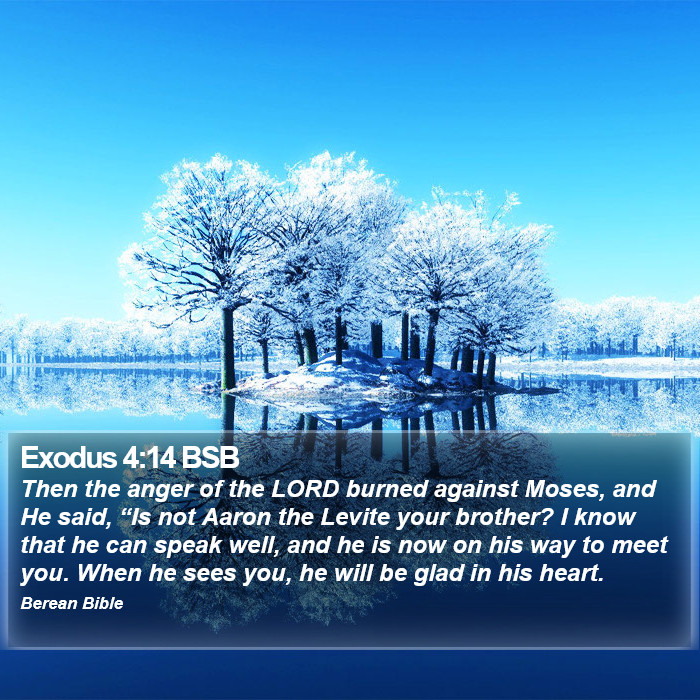 Exodus 4:14 BSB Bible Study