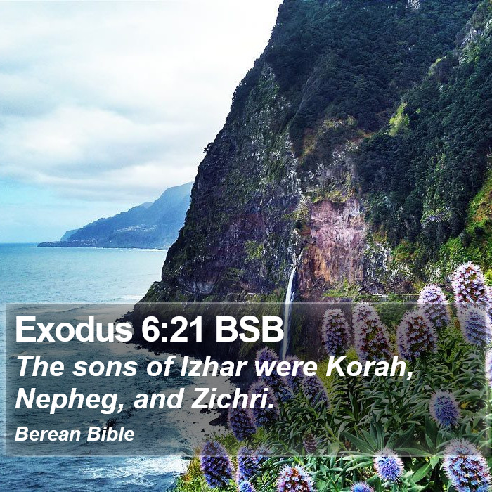 Exodus 6:21 BSB Bible Study