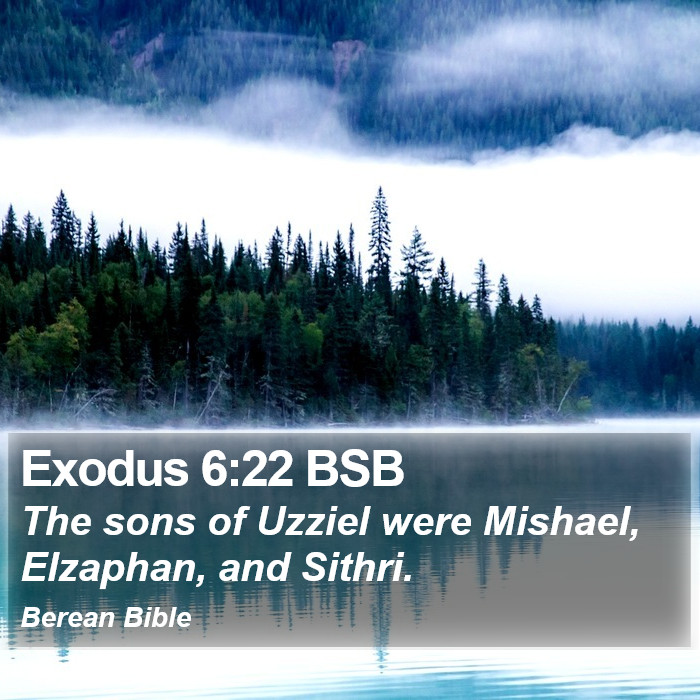 Exodus 6:22 BSB Bible Study