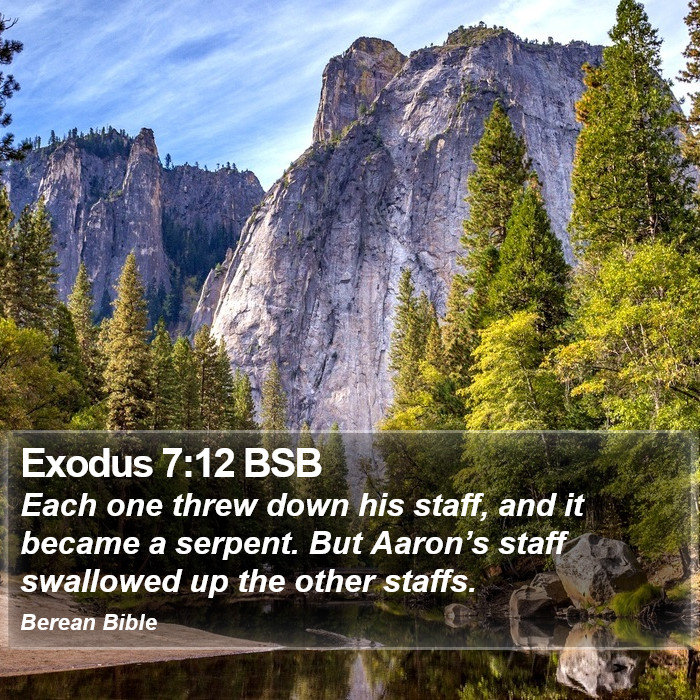 Exodus 7:12 BSB Bible Study