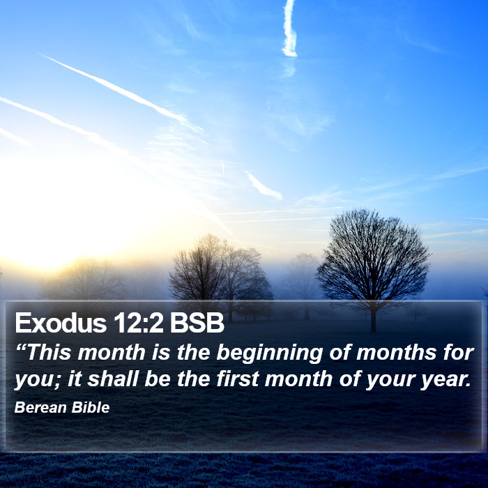 Exodus 12:2 BSB Bible Study