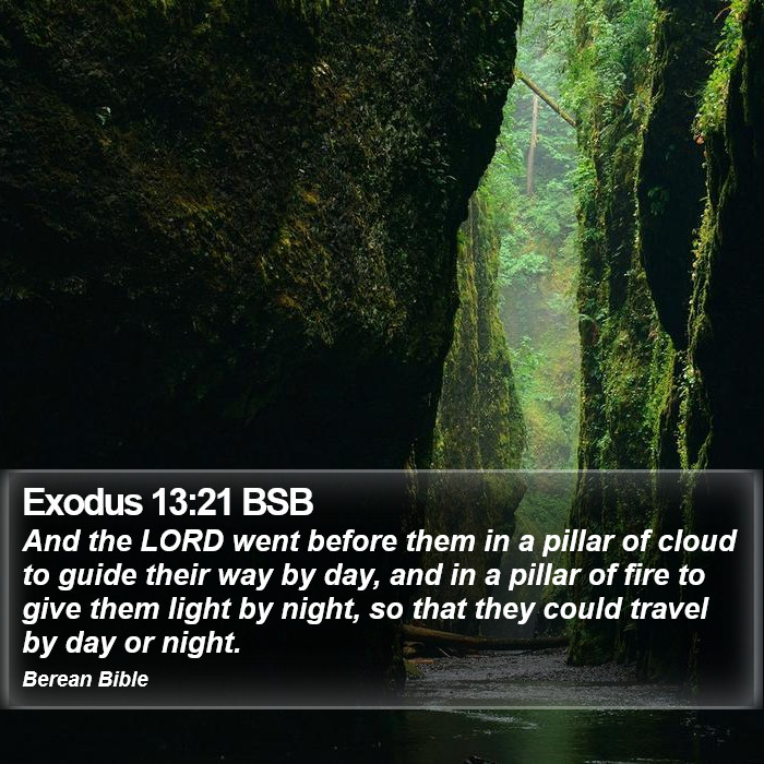 Exodus 13:21 BSB Bible Study