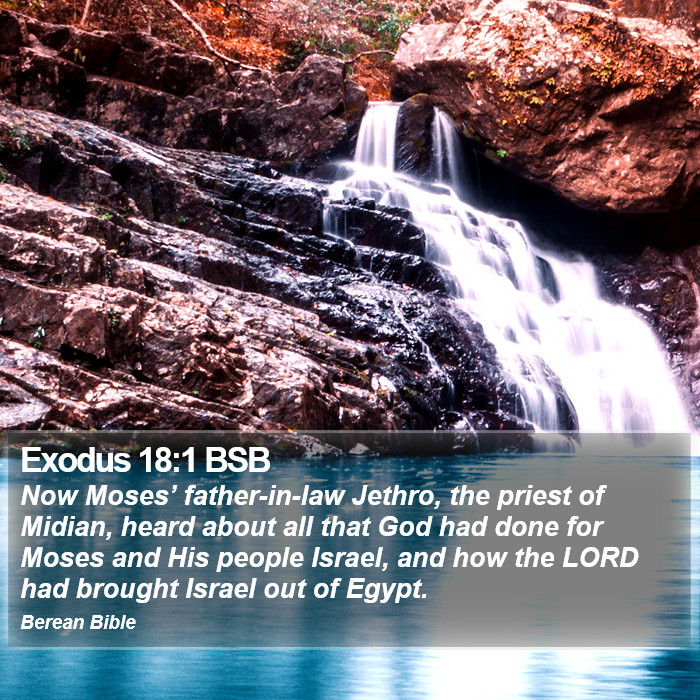 Exodus 18:1 BSB Bible Study