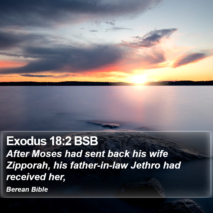 Exodus 18:2 BSB Bible Study