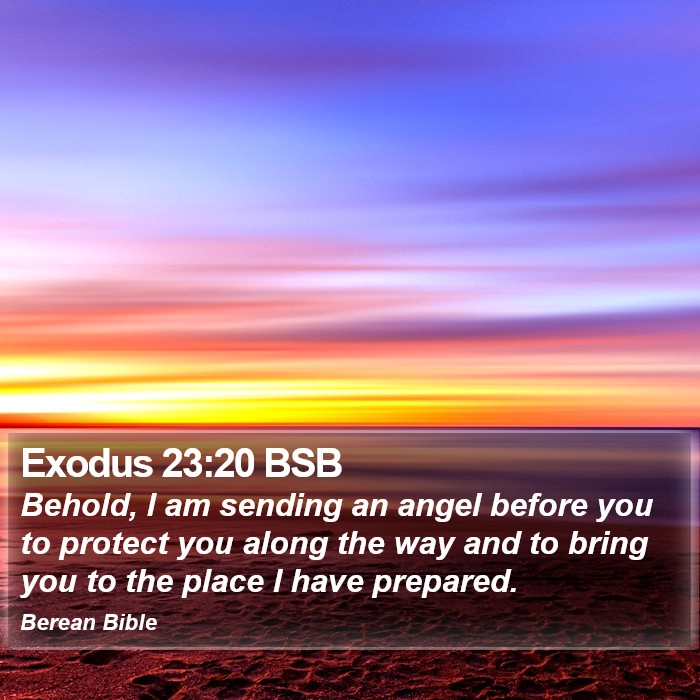 Exodus 23:20 BSB Bible Study