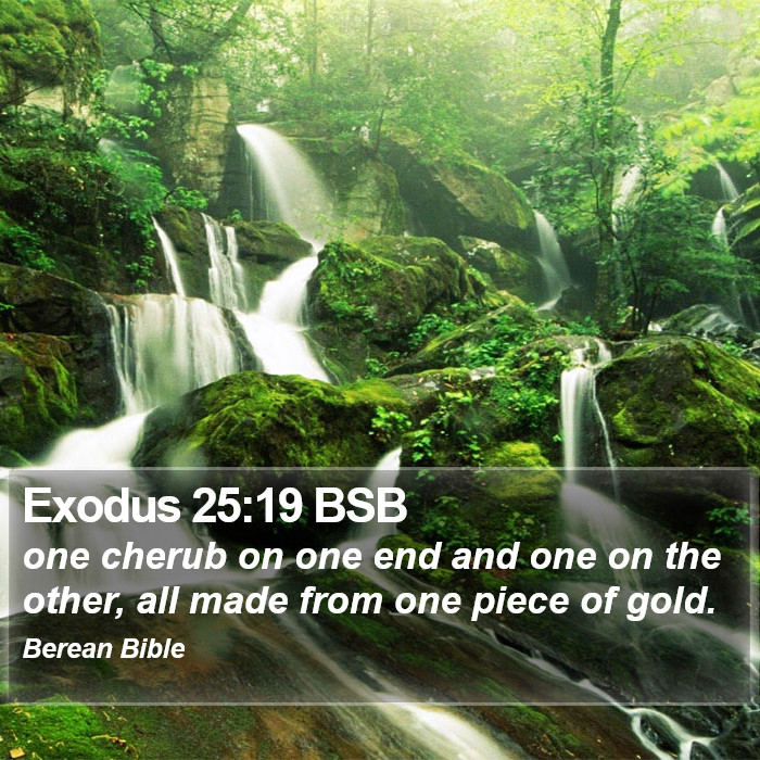 Exodus 25:19 BSB Bible Study