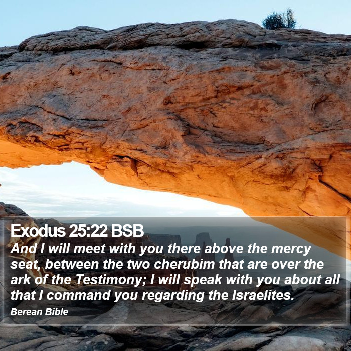 Exodus 25:22 BSB Bible Study