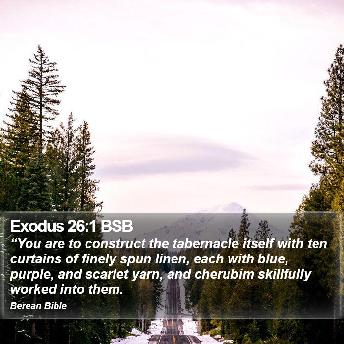 Exodus 26:1 BSB Bible Study