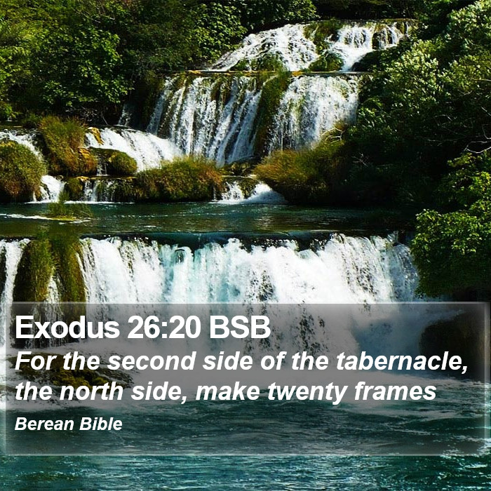 Exodus 26:20 BSB Bible Study