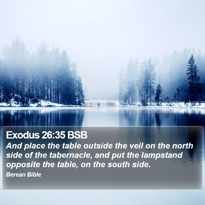 Exodus 26:35 BSB Bible Study