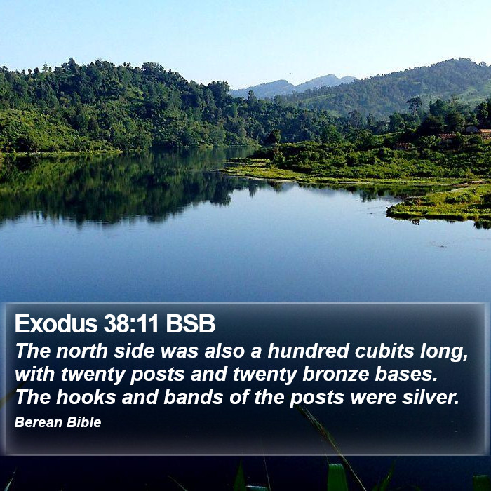 Exodus 38:11 BSB Bible Study