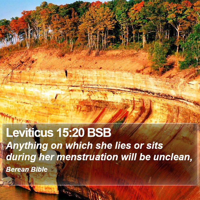 Leviticus 15:20 BSB Bible Study