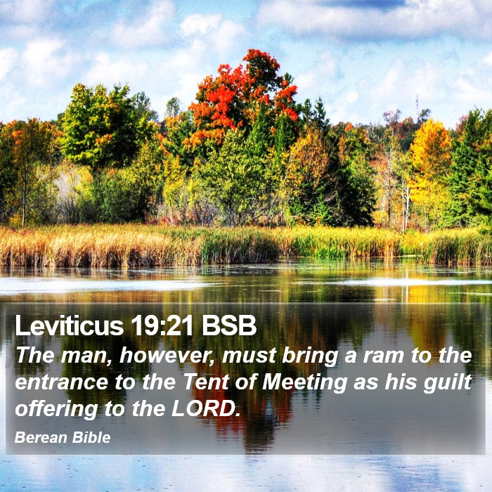 Leviticus 19:21 BSB Bible Study