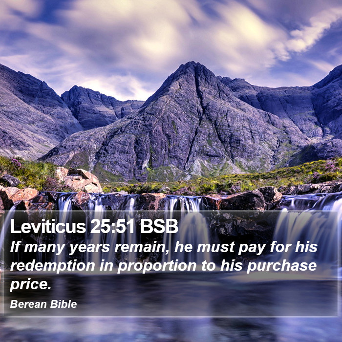 Leviticus 25:51 BSB Bible Study