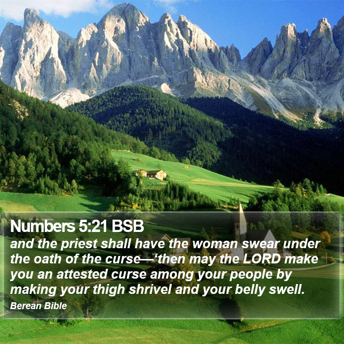 Numbers 5:21 BSB Bible Study