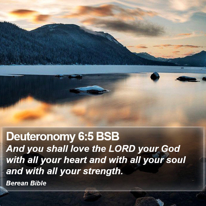 Deuteronomy 6:5 BSB Bible Study