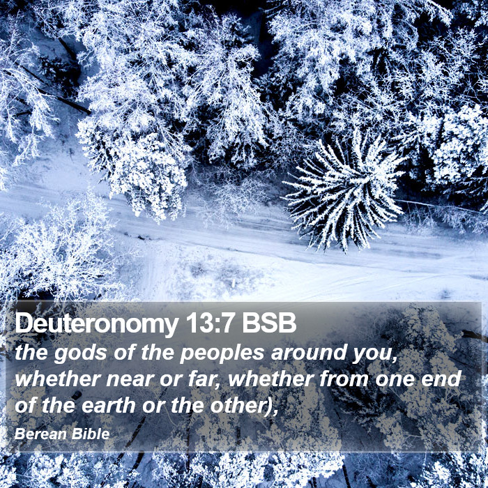 Deuteronomy 13:7 BSB Bible Study