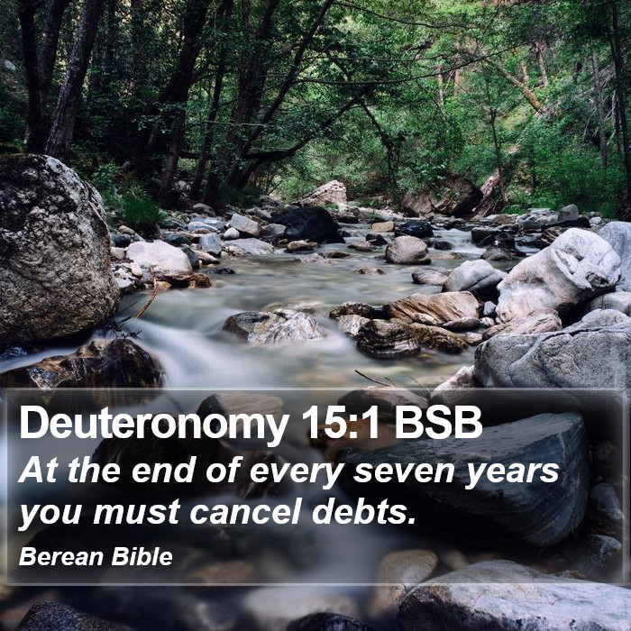 Deuteronomy 15:1 BSB Bible Study