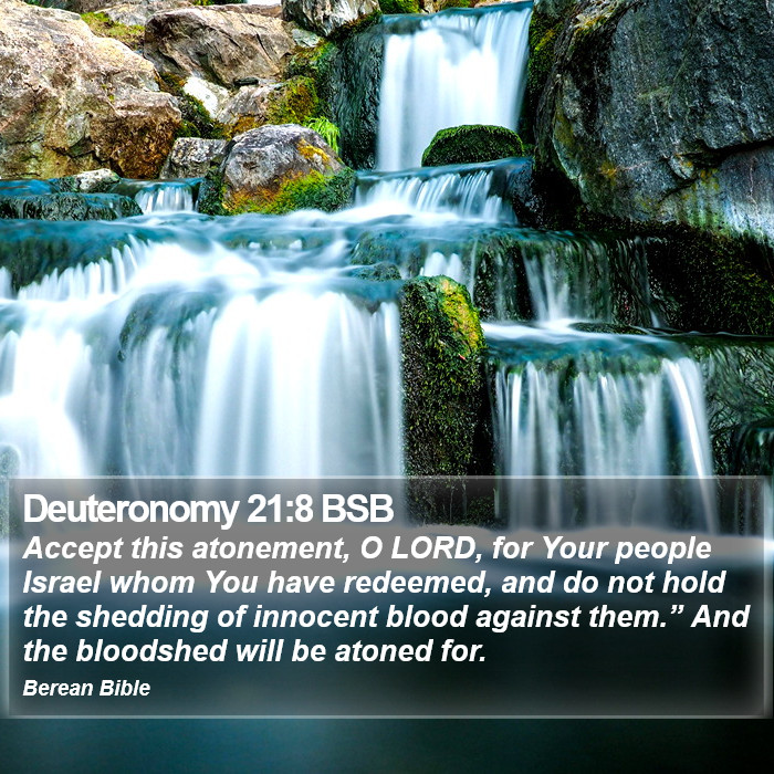 Deuteronomy 21:8 BSB Bible Study