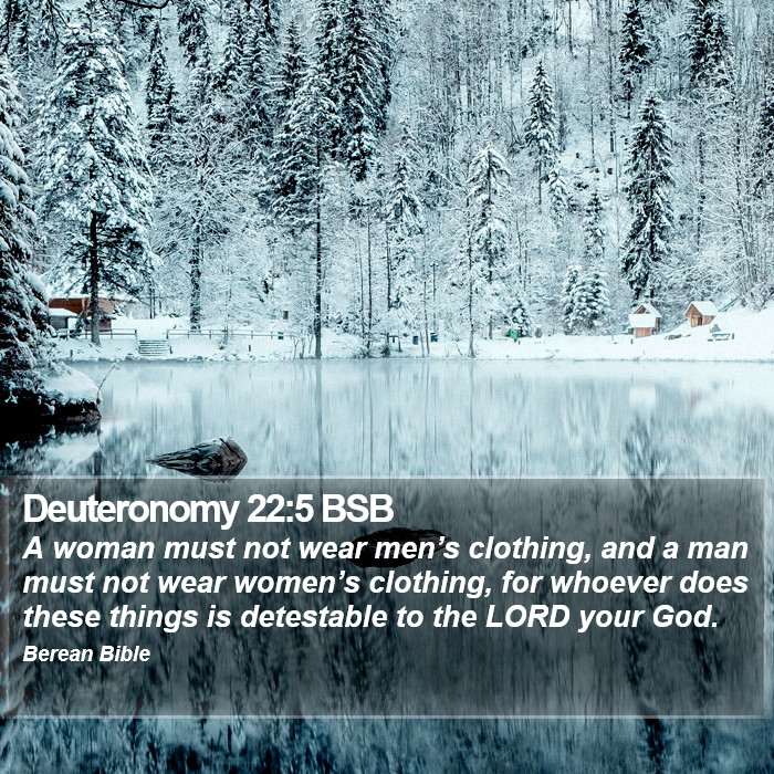 Deuteronomy 22:5 BSB Bible Study