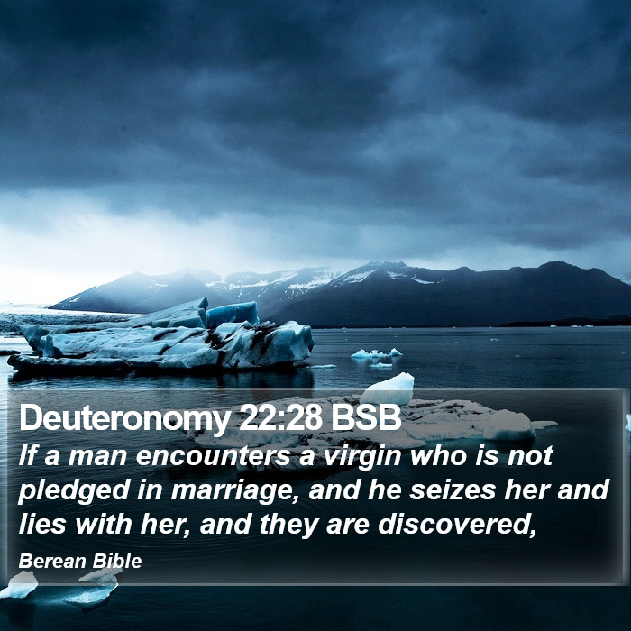 Deuteronomy 22:28 BSB Bible Study