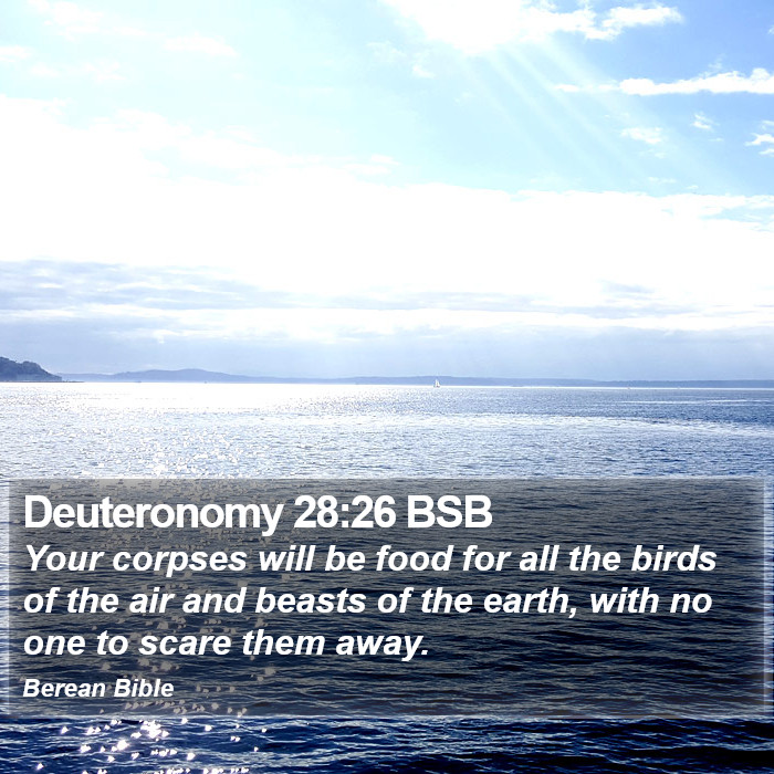 Deuteronomy 28:26 BSB Bible Study