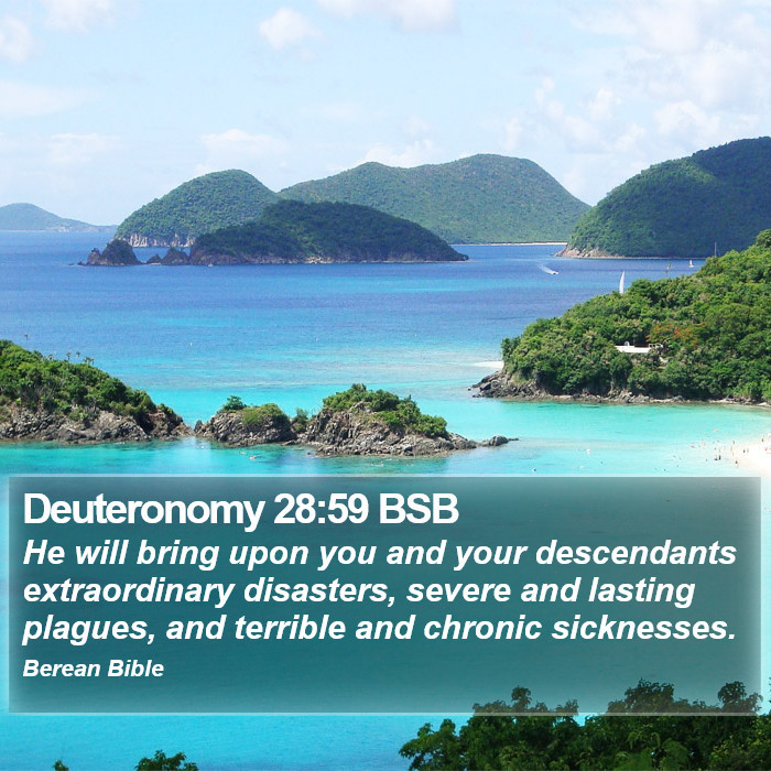 Deuteronomy 28:59 BSB Bible Study