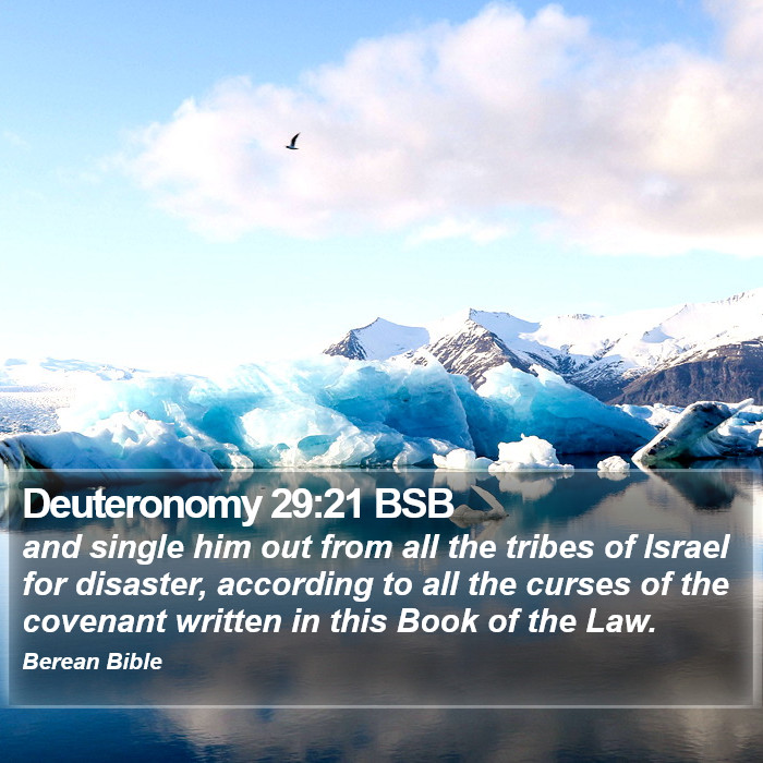 Deuteronomy 29:21 BSB Bible Study