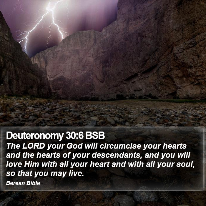 Deuteronomy 30:6 BSB Bible Study