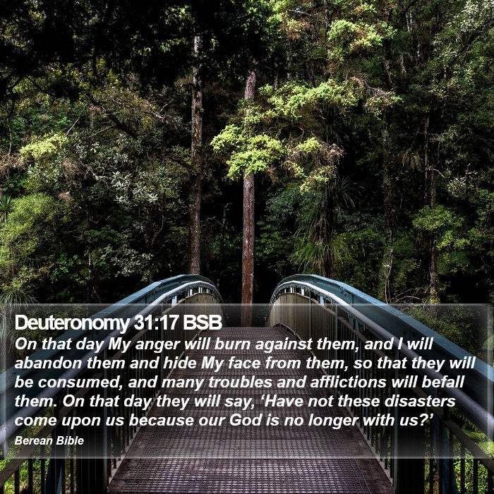 Deuteronomy 31:17 BSB Bible Study