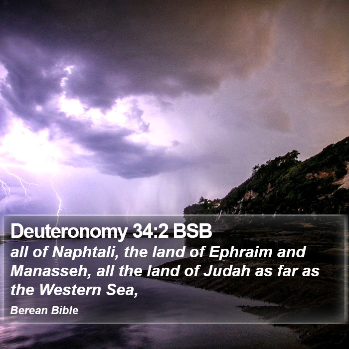 Deuteronomy 34:2 BSB Bible Study