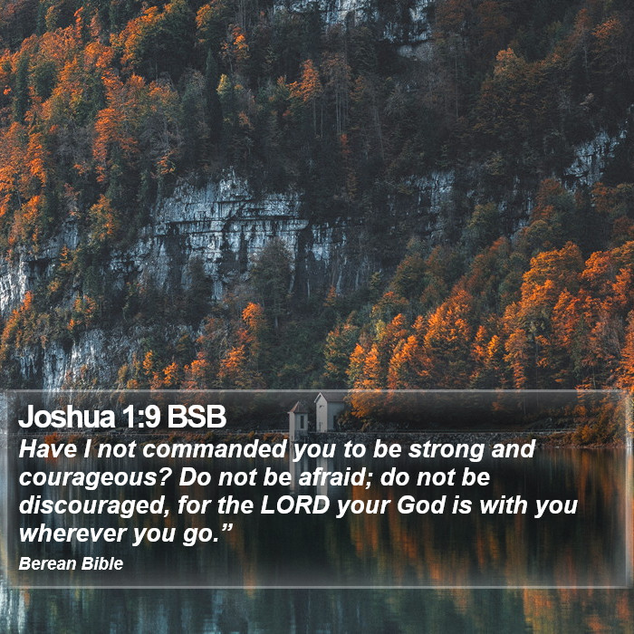 Joshua 1:9 BSB Bible Study