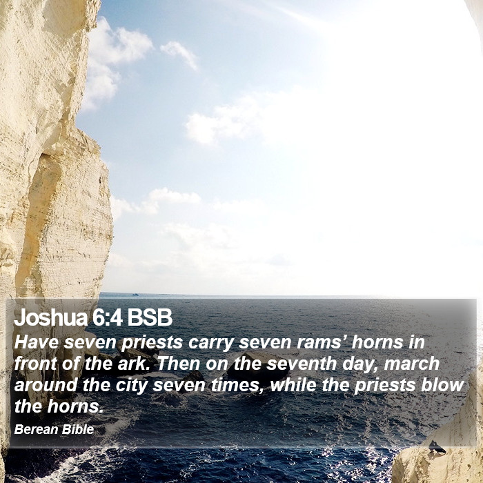 Joshua 6:4 BSB Bible Study