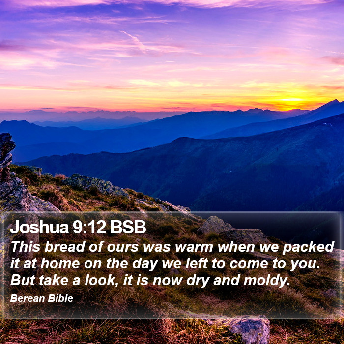 Joshua 9:12 BSB Bible Study