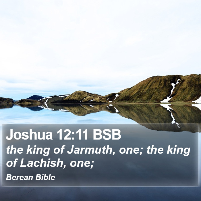 Joshua 12:11 BSB Bible Study